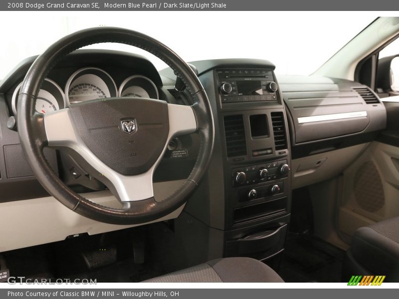 Modern Blue Pearl / Dark Slate/Light Shale 2008 Dodge Grand Caravan SE