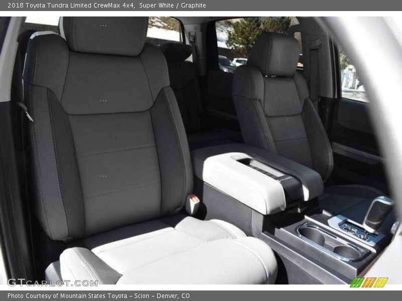 Super White / Graphite 2018 Toyota Tundra Limited CrewMax 4x4