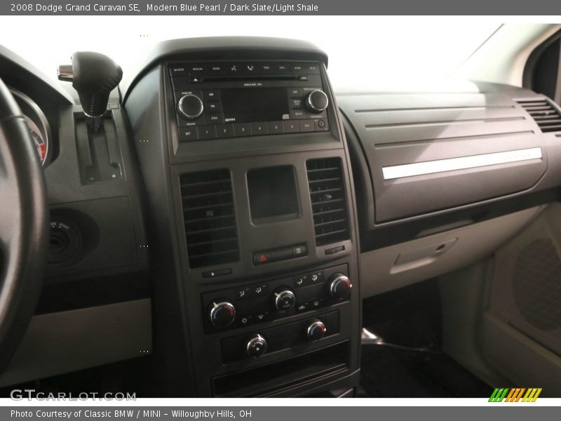 Modern Blue Pearl / Dark Slate/Light Shale 2008 Dodge Grand Caravan SE