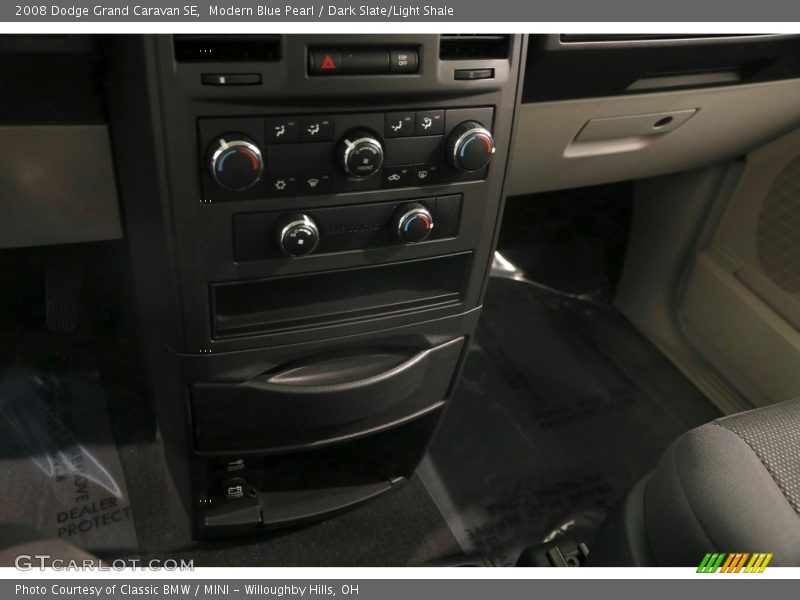 Modern Blue Pearl / Dark Slate/Light Shale 2008 Dodge Grand Caravan SE