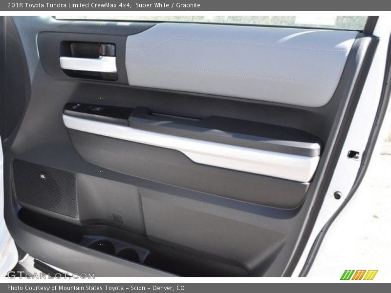 Super White / Graphite 2018 Toyota Tundra Limited CrewMax 4x4