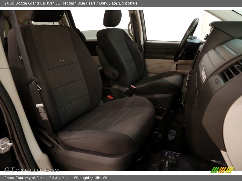 Modern Blue Pearl / Dark Slate/Light Shale 2008 Dodge Grand Caravan SE