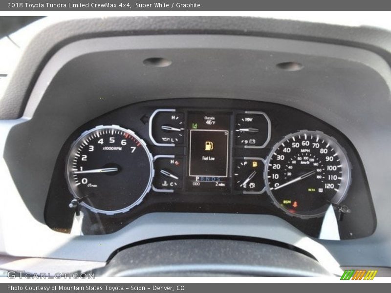 Super White / Graphite 2018 Toyota Tundra Limited CrewMax 4x4