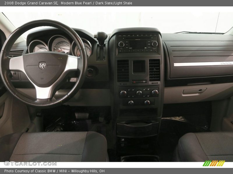 Modern Blue Pearl / Dark Slate/Light Shale 2008 Dodge Grand Caravan SE
