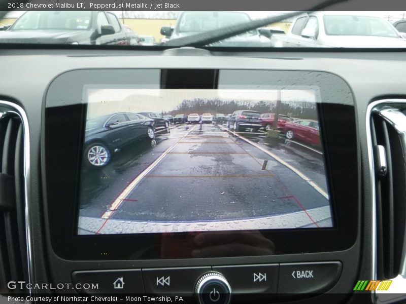Pepperdust Metallic / Jet Black 2018 Chevrolet Malibu LT