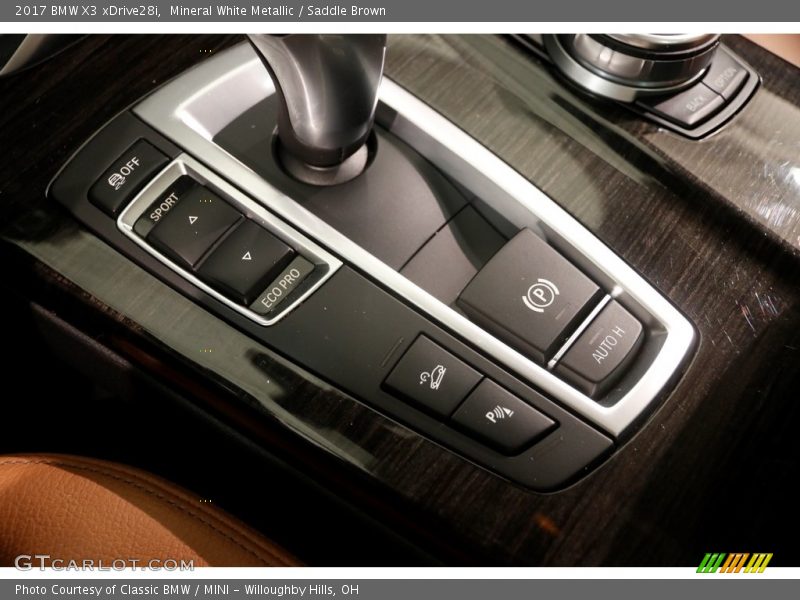 Mineral White Metallic / Saddle Brown 2017 BMW X3 xDrive28i