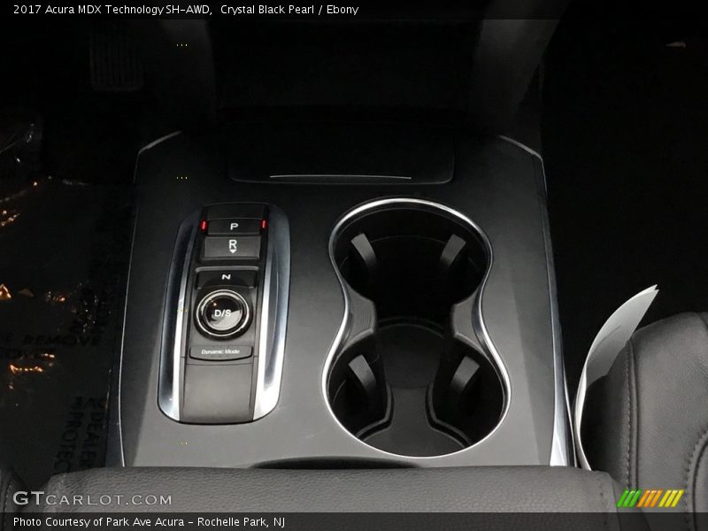 Crystal Black Pearl / Ebony 2017 Acura MDX Technology SH-AWD
