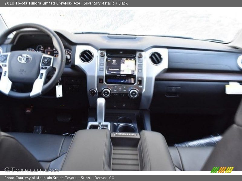 Silver Sky Metallic / Black 2018 Toyota Tundra Limited CrewMax 4x4