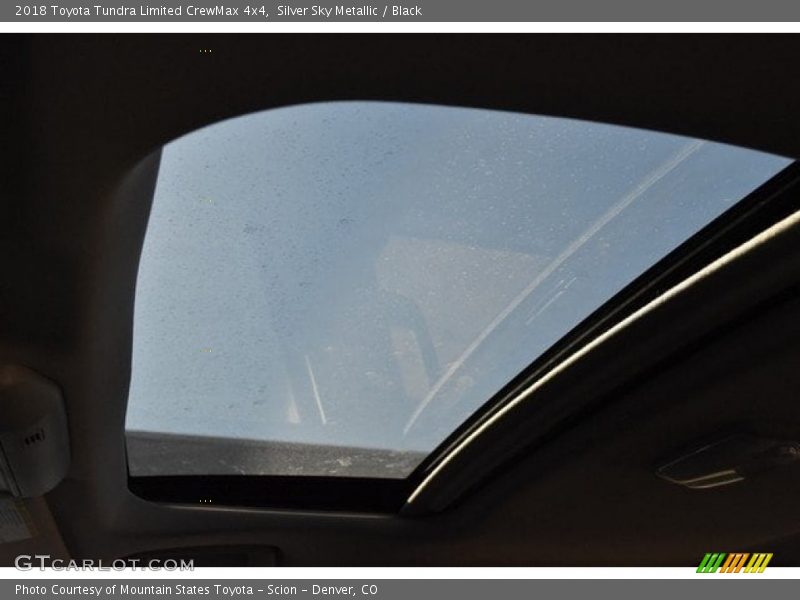 Silver Sky Metallic / Black 2018 Toyota Tundra Limited CrewMax 4x4