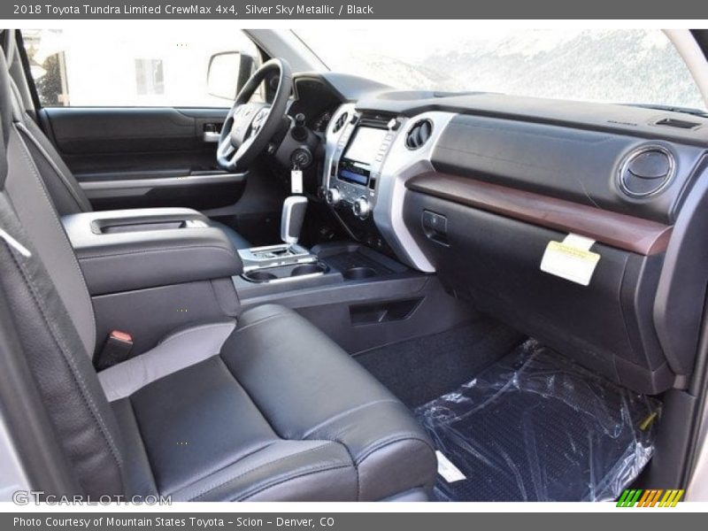 Silver Sky Metallic / Black 2018 Toyota Tundra Limited CrewMax 4x4