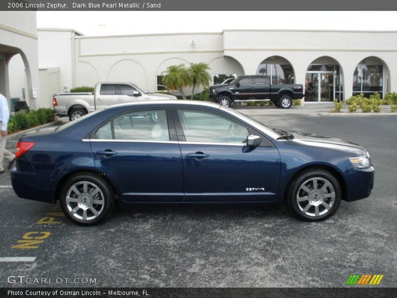 Dark Blue Pearl Metallic / Sand 2006 Lincoln Zephyr
