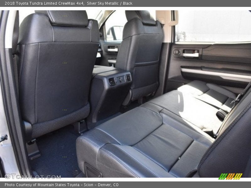 Silver Sky Metallic / Black 2018 Toyota Tundra Limited CrewMax 4x4