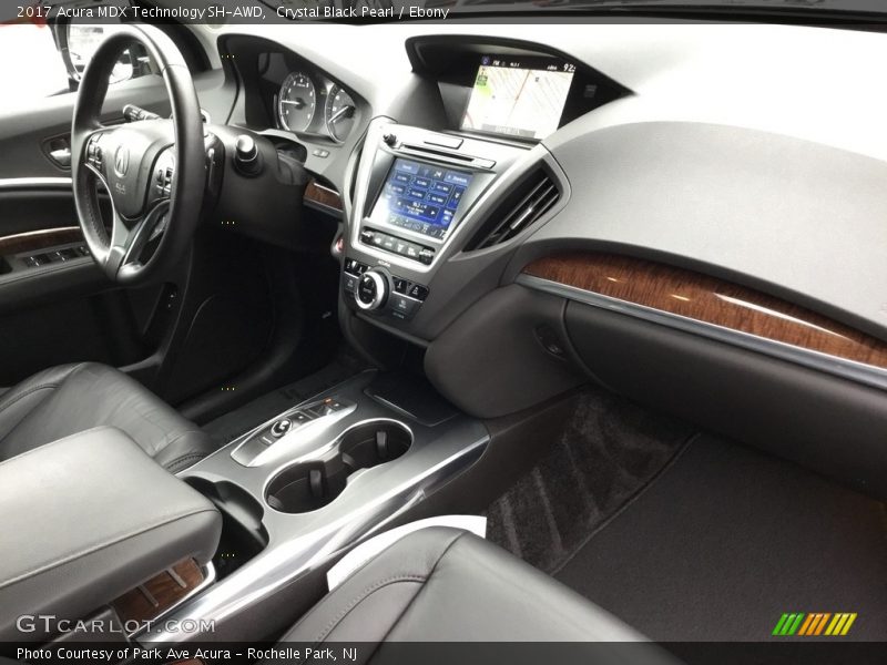 Crystal Black Pearl / Ebony 2017 Acura MDX Technology SH-AWD