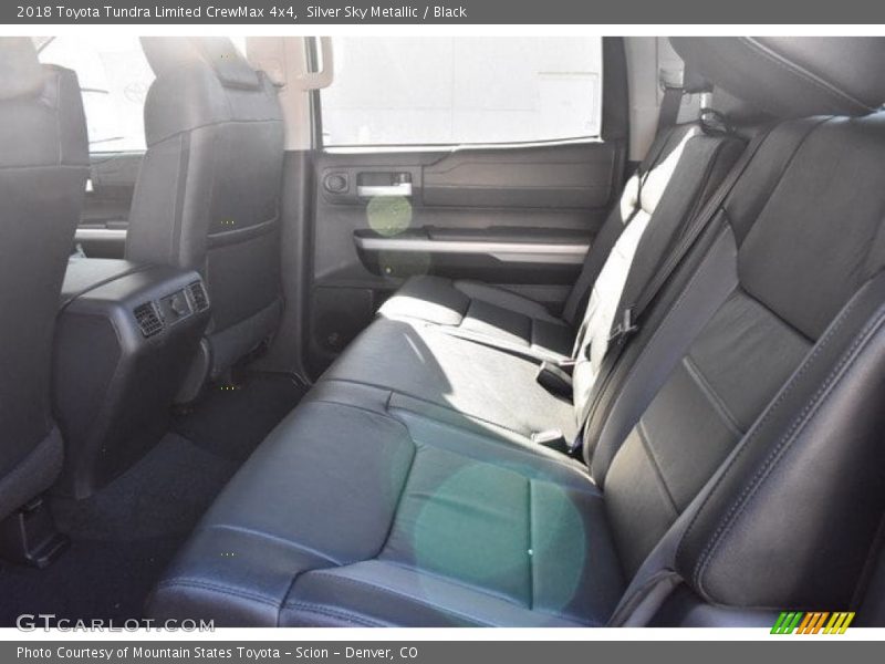 Silver Sky Metallic / Black 2018 Toyota Tundra Limited CrewMax 4x4