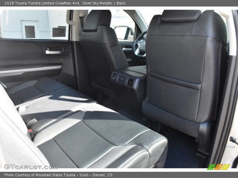Silver Sky Metallic / Black 2018 Toyota Tundra Limited CrewMax 4x4