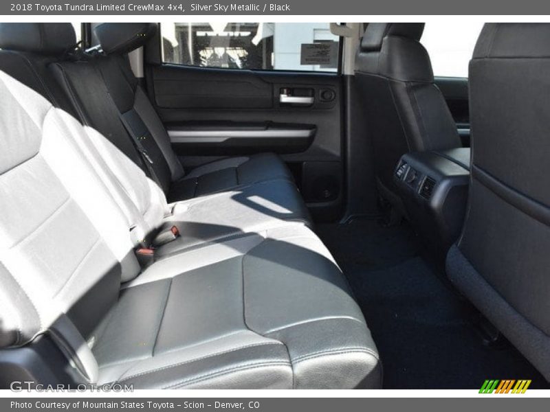 Silver Sky Metallic / Black 2018 Toyota Tundra Limited CrewMax 4x4