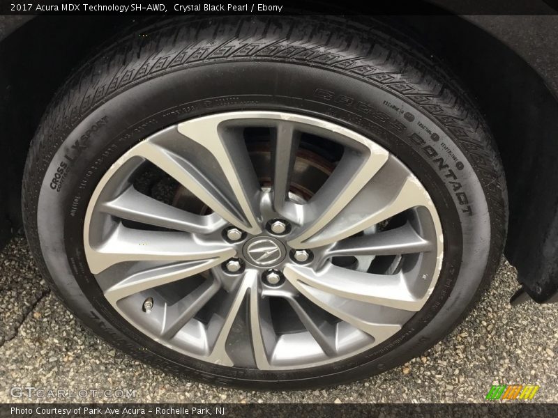 Crystal Black Pearl / Ebony 2017 Acura MDX Technology SH-AWD