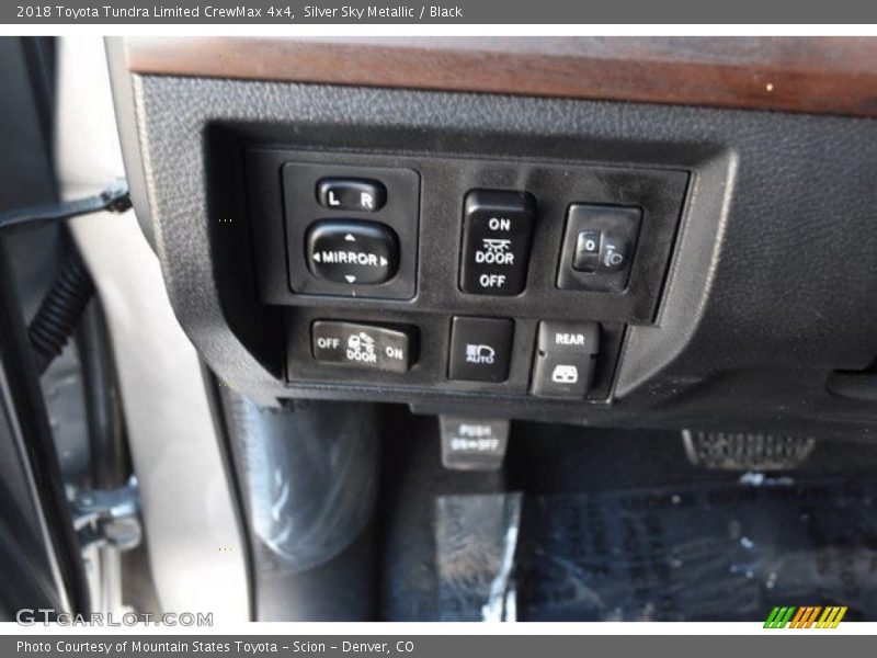 Silver Sky Metallic / Black 2018 Toyota Tundra Limited CrewMax 4x4