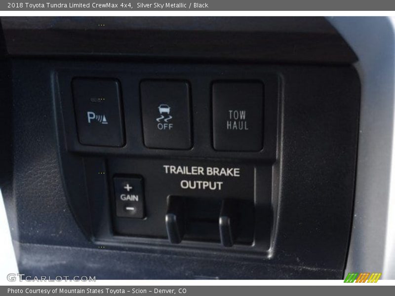 Silver Sky Metallic / Black 2018 Toyota Tundra Limited CrewMax 4x4