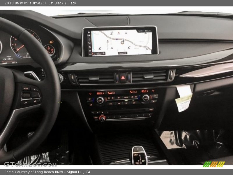 Jet Black / Black 2018 BMW X5 sDrive35i