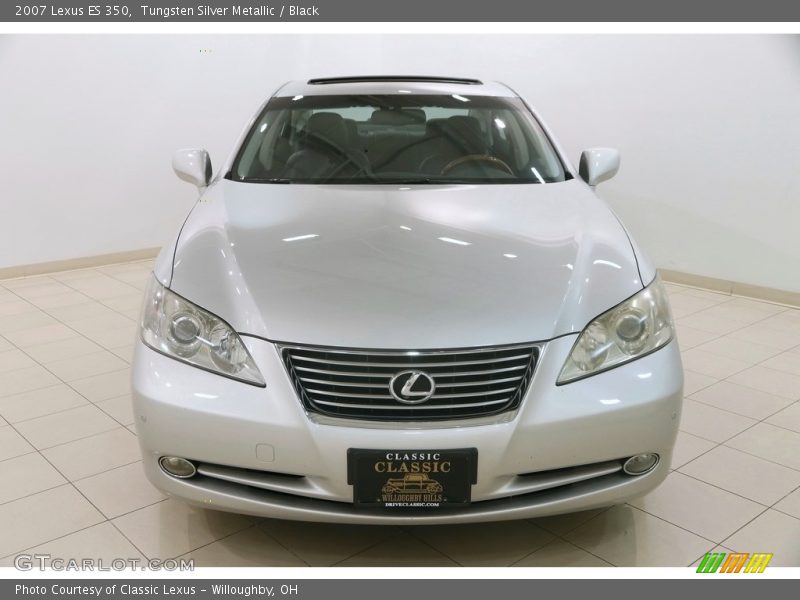 Tungsten Silver Metallic / Black 2007 Lexus ES 350