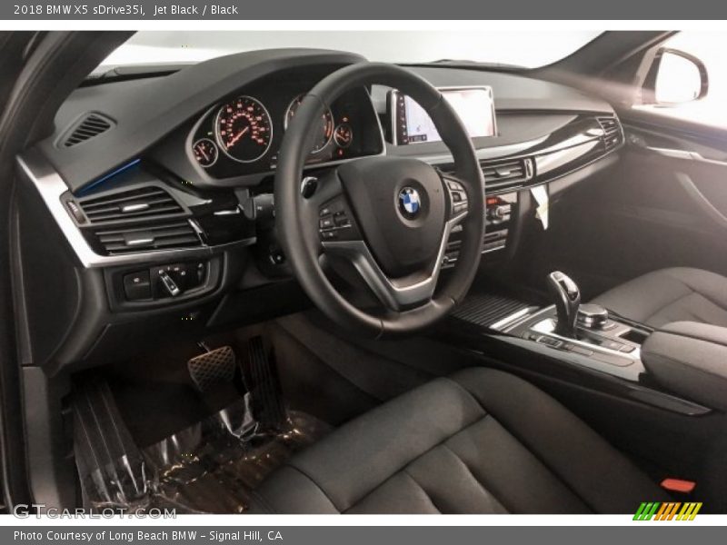 Jet Black / Black 2018 BMW X5 sDrive35i