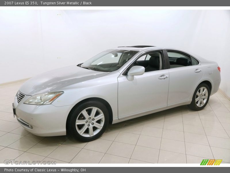 Tungsten Silver Metallic / Black 2007 Lexus ES 350