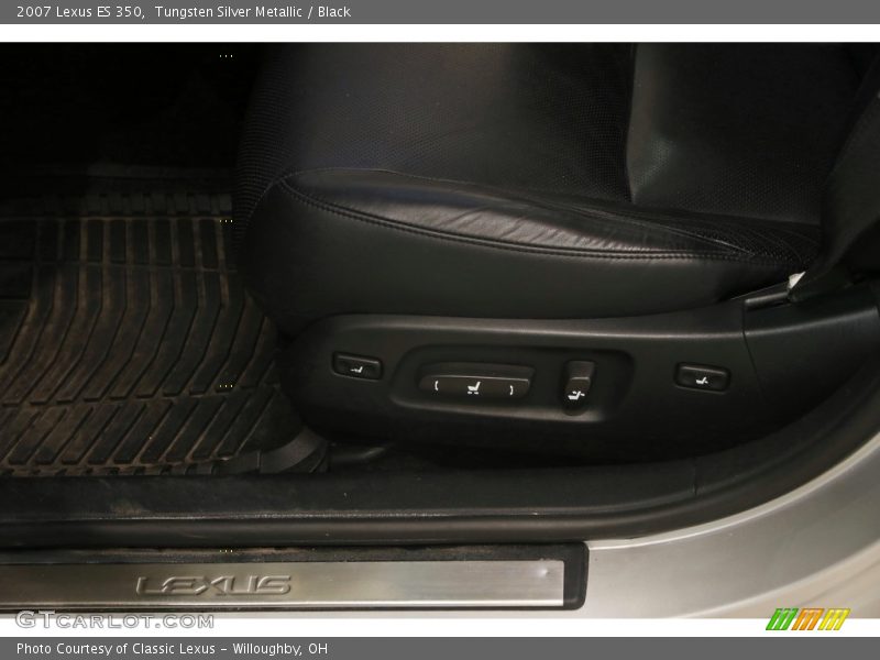 Tungsten Silver Metallic / Black 2007 Lexus ES 350