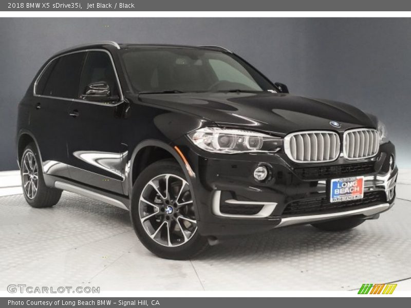 Jet Black / Black 2018 BMW X5 sDrive35i