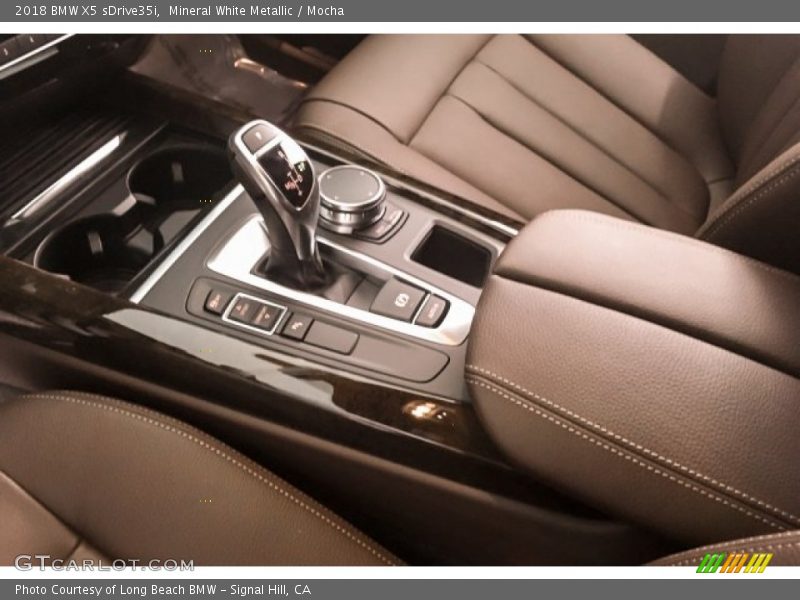 Mineral White Metallic / Mocha 2018 BMW X5 sDrive35i