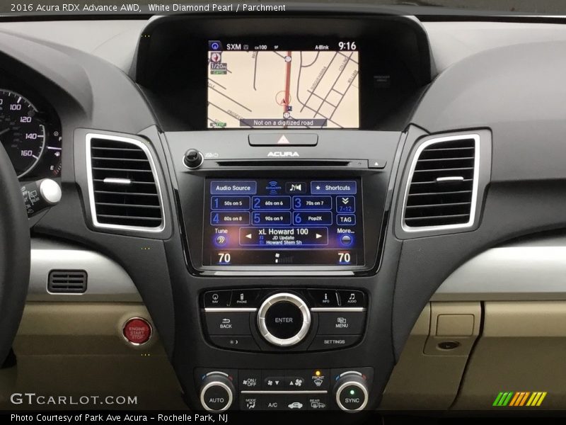 White Diamond Pearl / Parchment 2016 Acura RDX Advance AWD