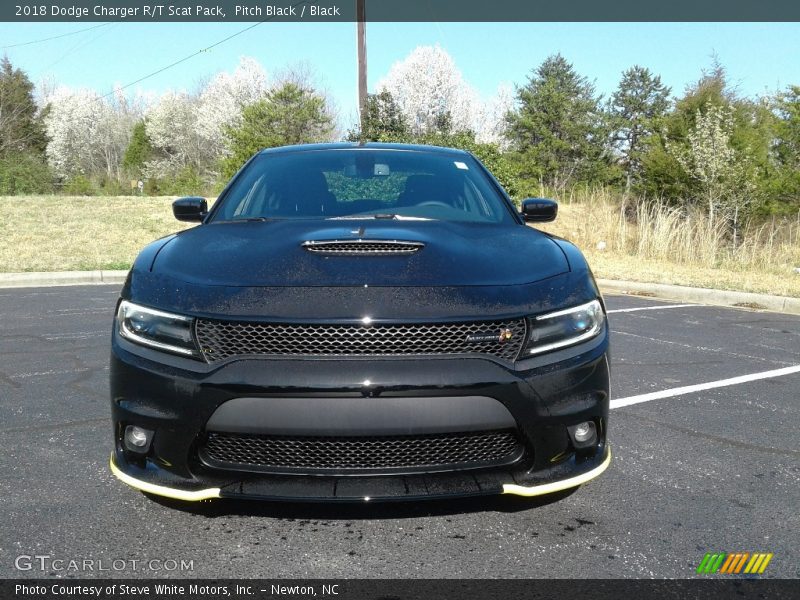 Pitch Black / Black 2018 Dodge Charger R/T Scat Pack