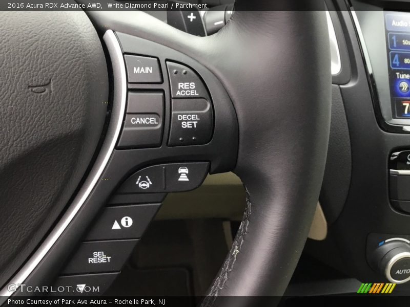 White Diamond Pearl / Parchment 2016 Acura RDX Advance AWD