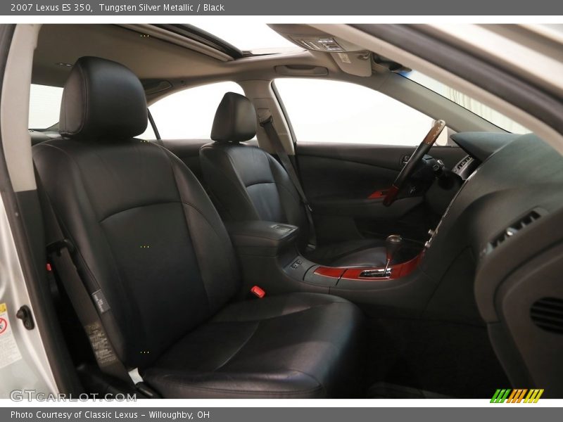 Tungsten Silver Metallic / Black 2007 Lexus ES 350