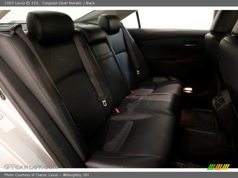 Tungsten Silver Metallic / Black 2007 Lexus ES 350