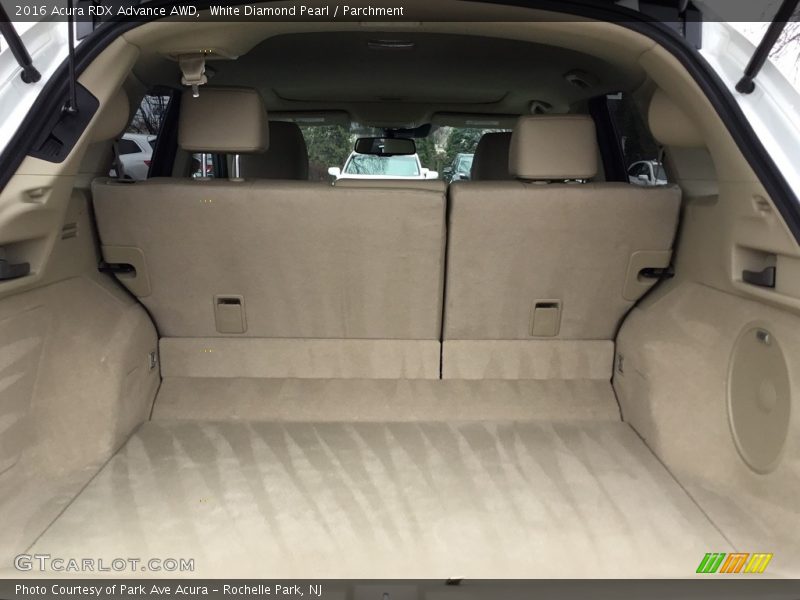 White Diamond Pearl / Parchment 2016 Acura RDX Advance AWD