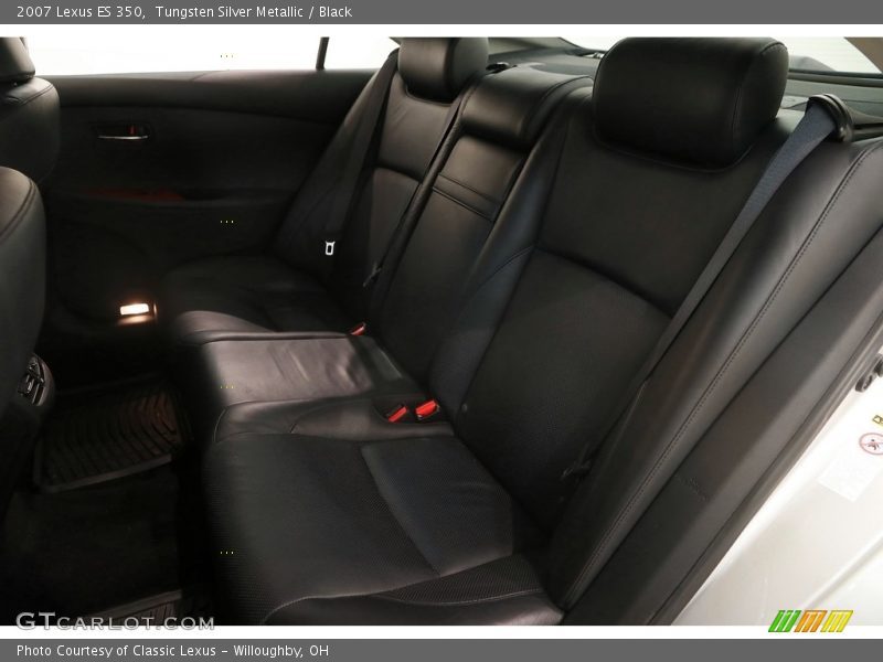Tungsten Silver Metallic / Black 2007 Lexus ES 350