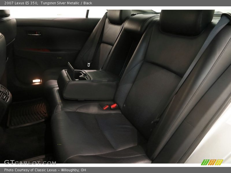 Tungsten Silver Metallic / Black 2007 Lexus ES 350
