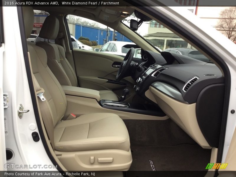 White Diamond Pearl / Parchment 2016 Acura RDX Advance AWD