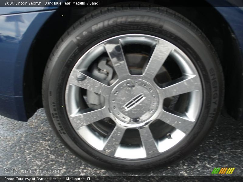 Dark Blue Pearl Metallic / Sand 2006 Lincoln Zephyr