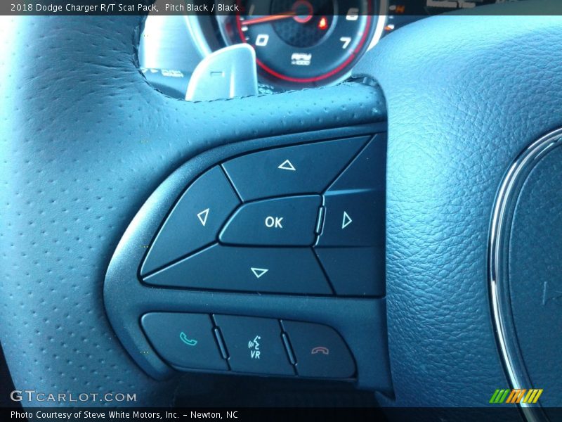 Pitch Black / Black 2018 Dodge Charger R/T Scat Pack