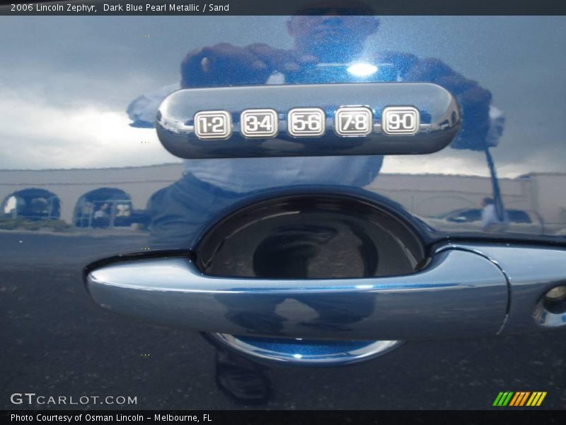 Dark Blue Pearl Metallic / Sand 2006 Lincoln Zephyr