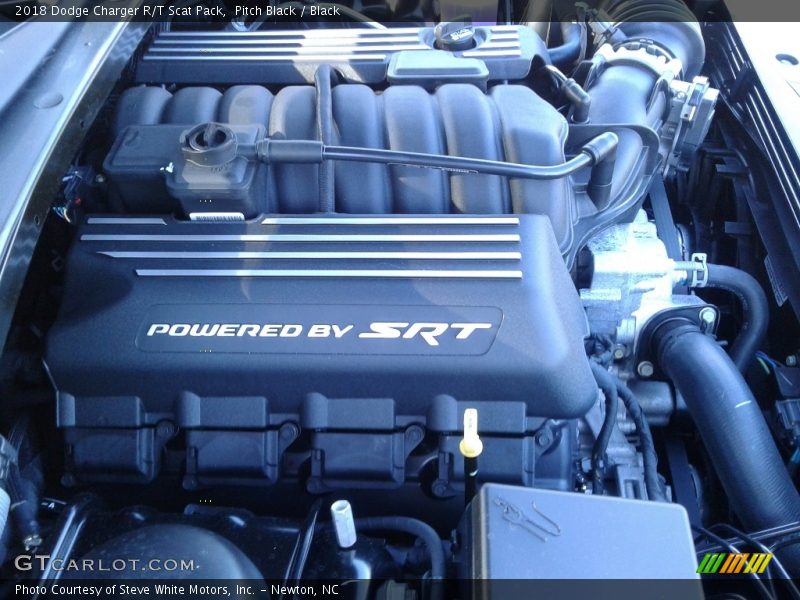 Pitch Black / Black 2018 Dodge Charger R/T Scat Pack