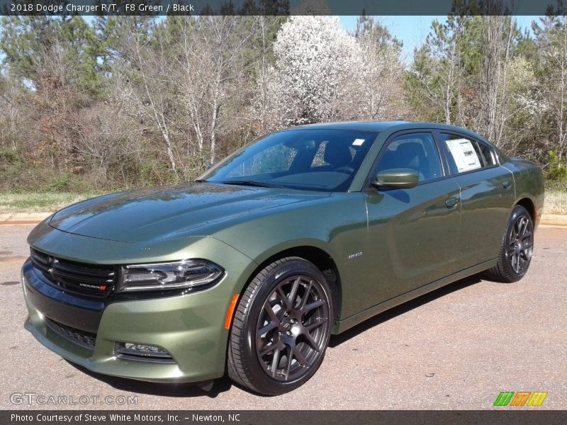 F8 Green / Black 2018 Dodge Charger R/T