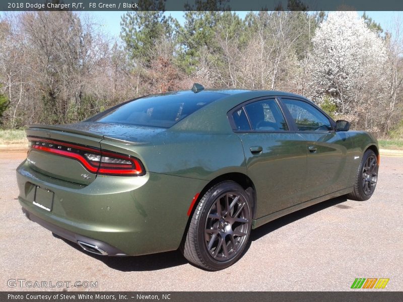 F8 Green / Black 2018 Dodge Charger R/T