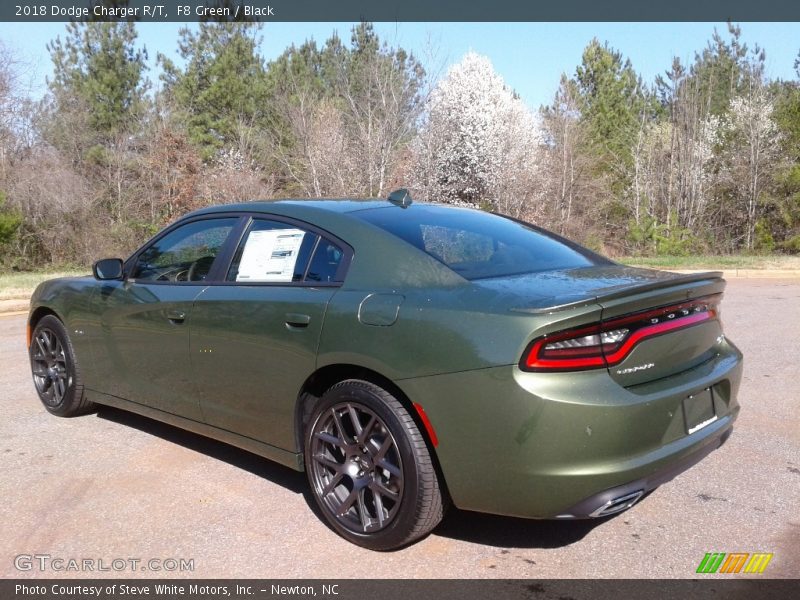 F8 Green / Black 2018 Dodge Charger R/T