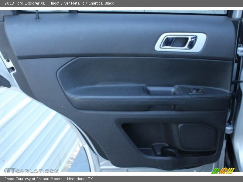 Ingot Silver Metallic / Charcoal Black 2013 Ford Explorer XLT