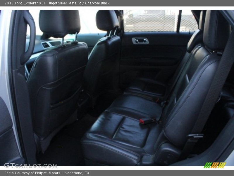 Ingot Silver Metallic / Charcoal Black 2013 Ford Explorer XLT