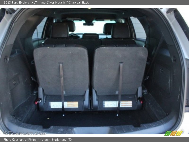 Ingot Silver Metallic / Charcoal Black 2013 Ford Explorer XLT