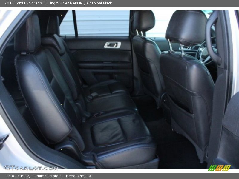 Ingot Silver Metallic / Charcoal Black 2013 Ford Explorer XLT